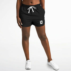 All Black ID Running Shorts