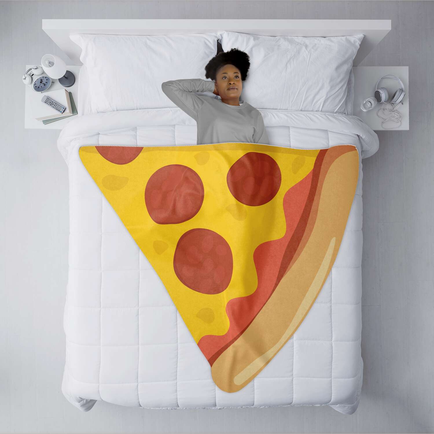 Pizza Slice Micro Winter Blanket