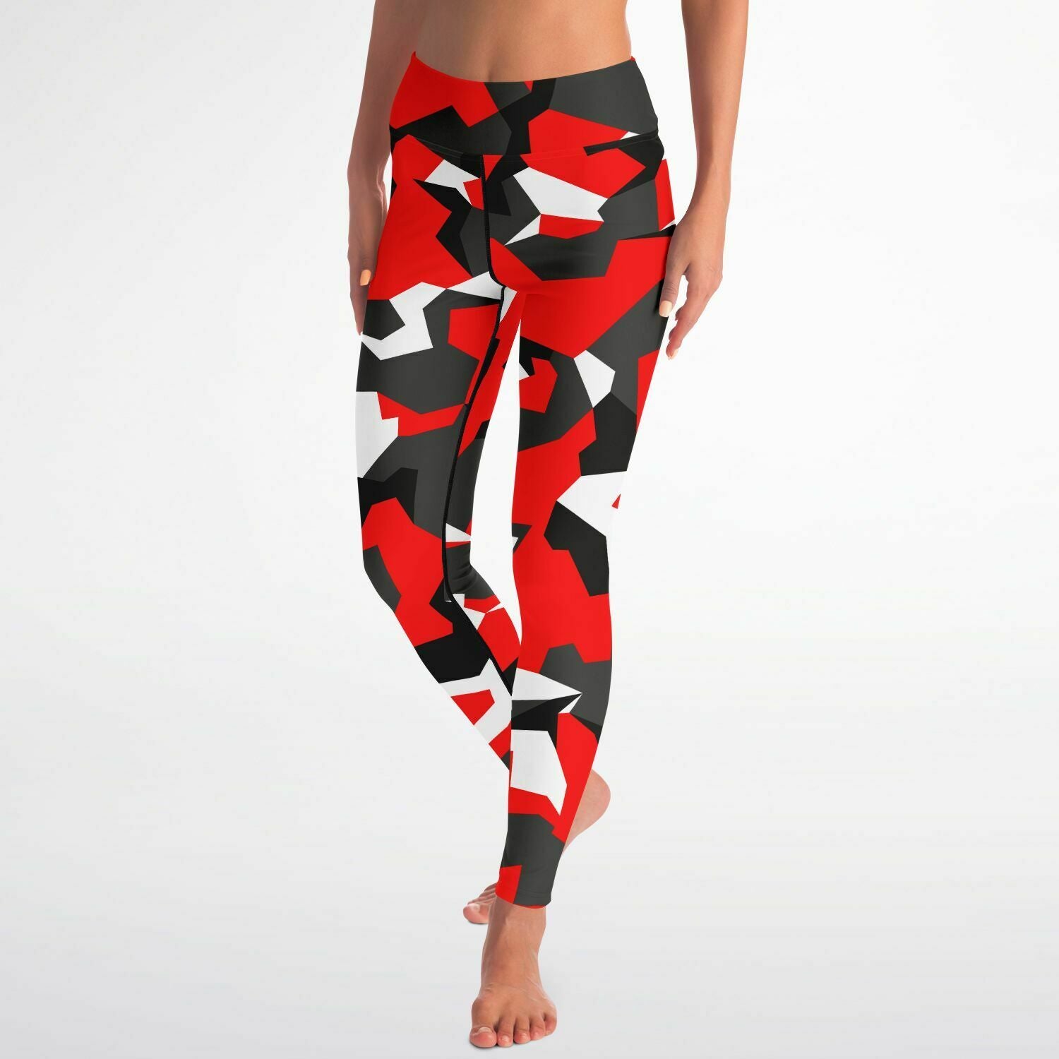 M90 Red Modern Warfare Camo Leggings