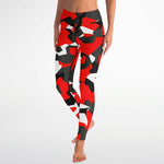 M90 Red Modern Warfare Camo Leggings