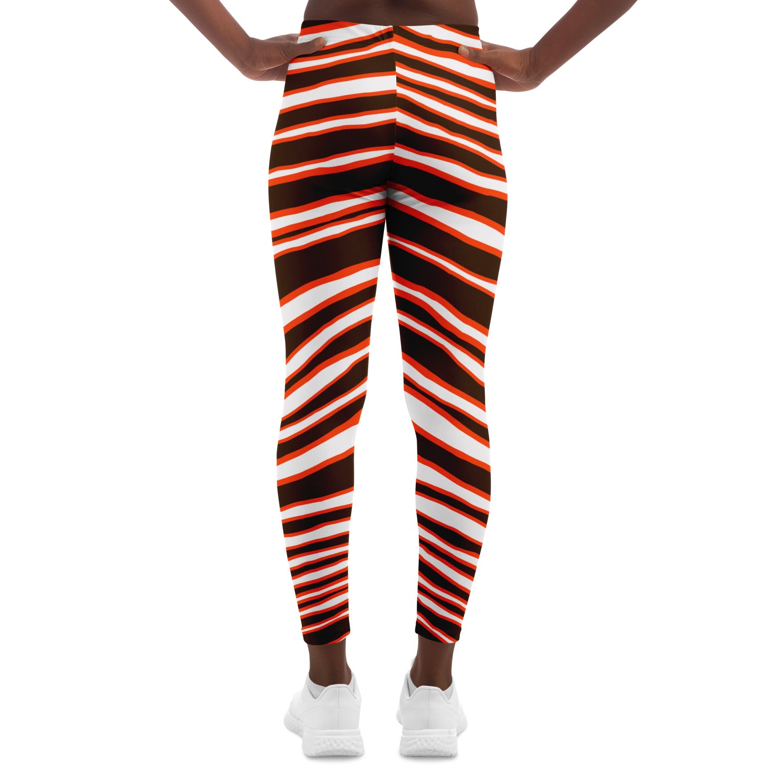 Cleveland Zebra Stripe Leggings
