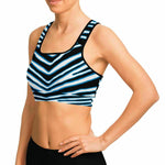 Carolina Zebra Sports Bra