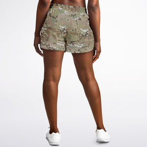 Army OCP Camo Running Shorts