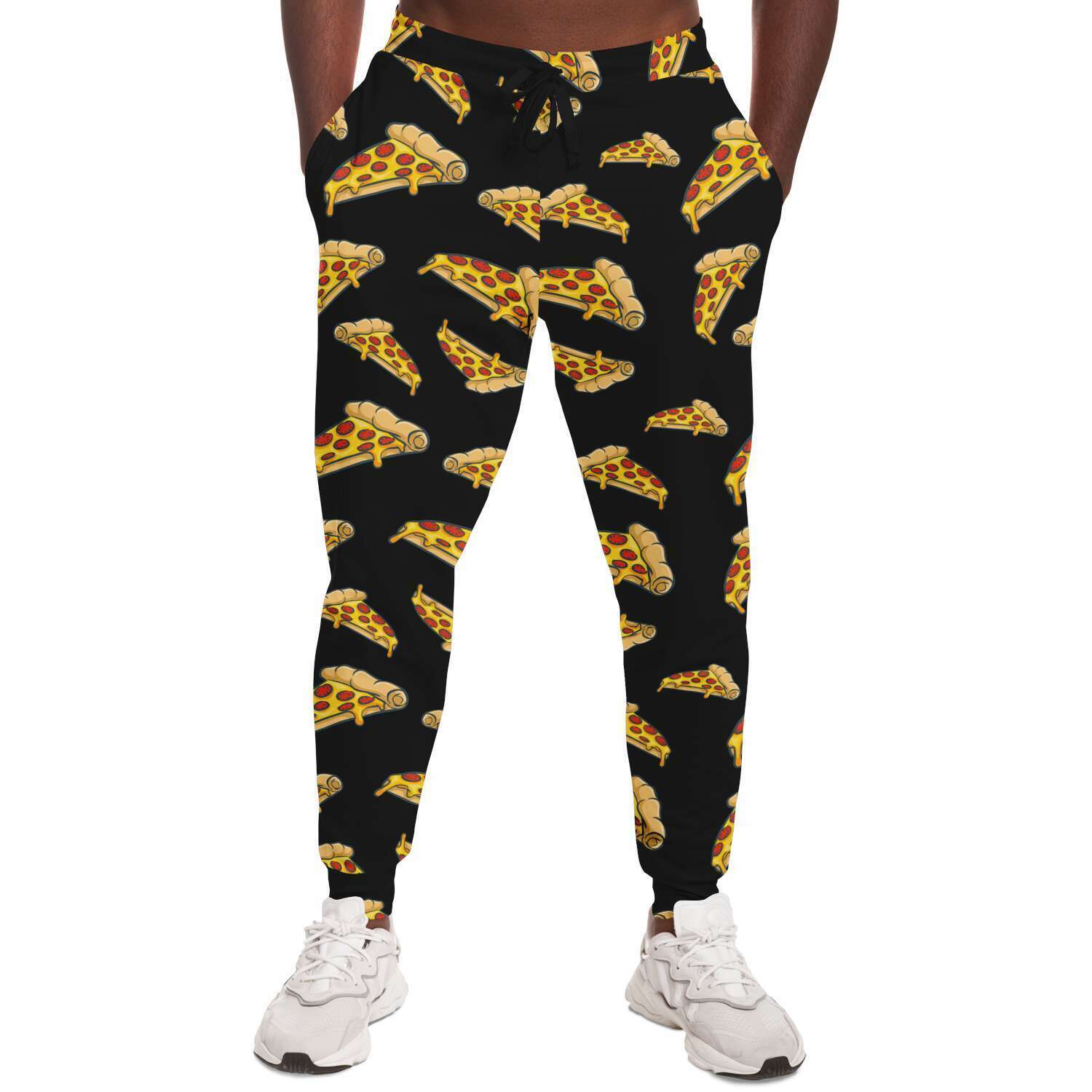 Unisex Late Night Pepperoni Pizza Slice Party Joggers
