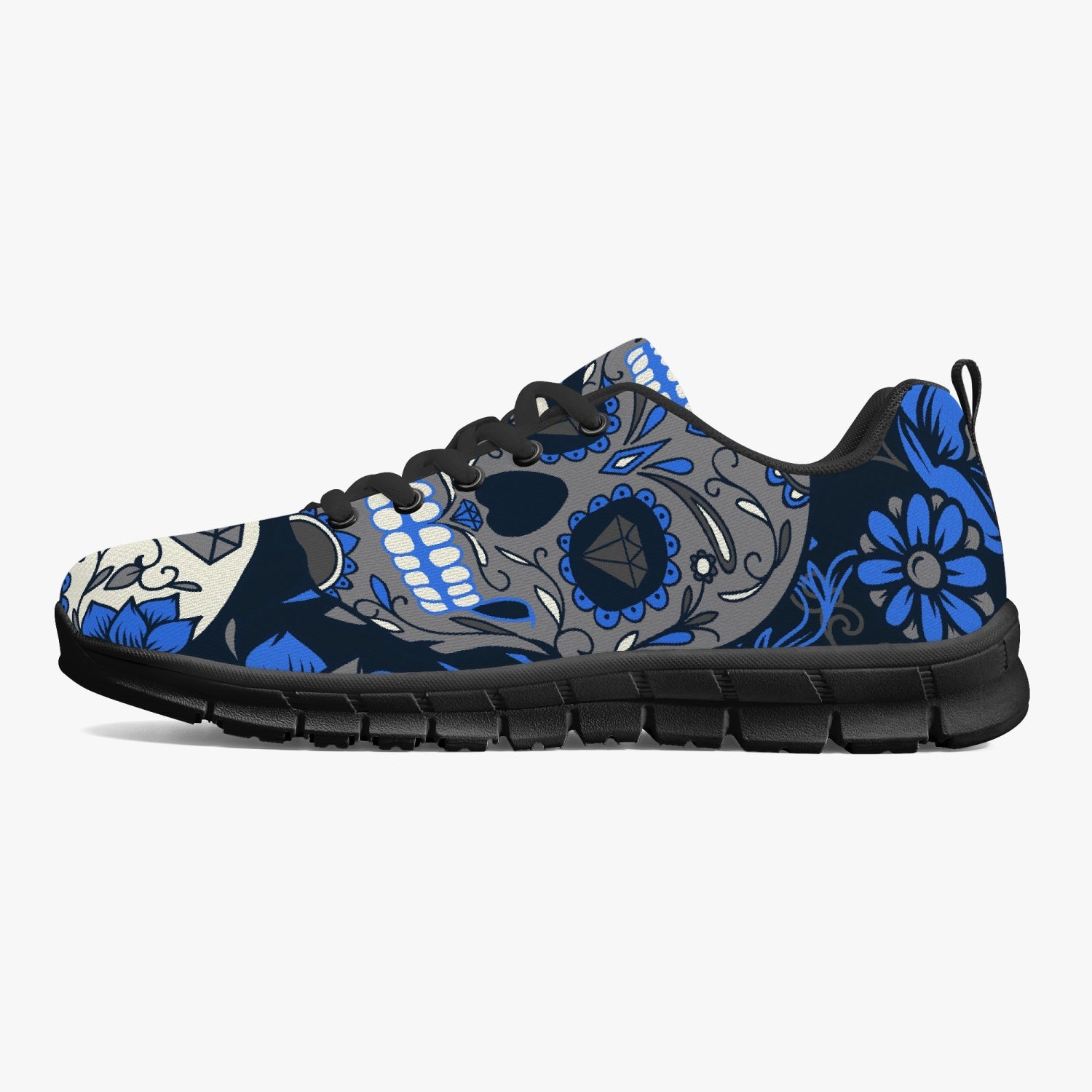 Blue Day Of The Dead Sneakers