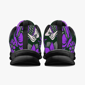 Purple Day Of The Dead Sneakers