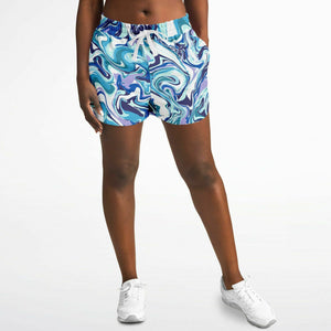 Blue Marble Running Shorts