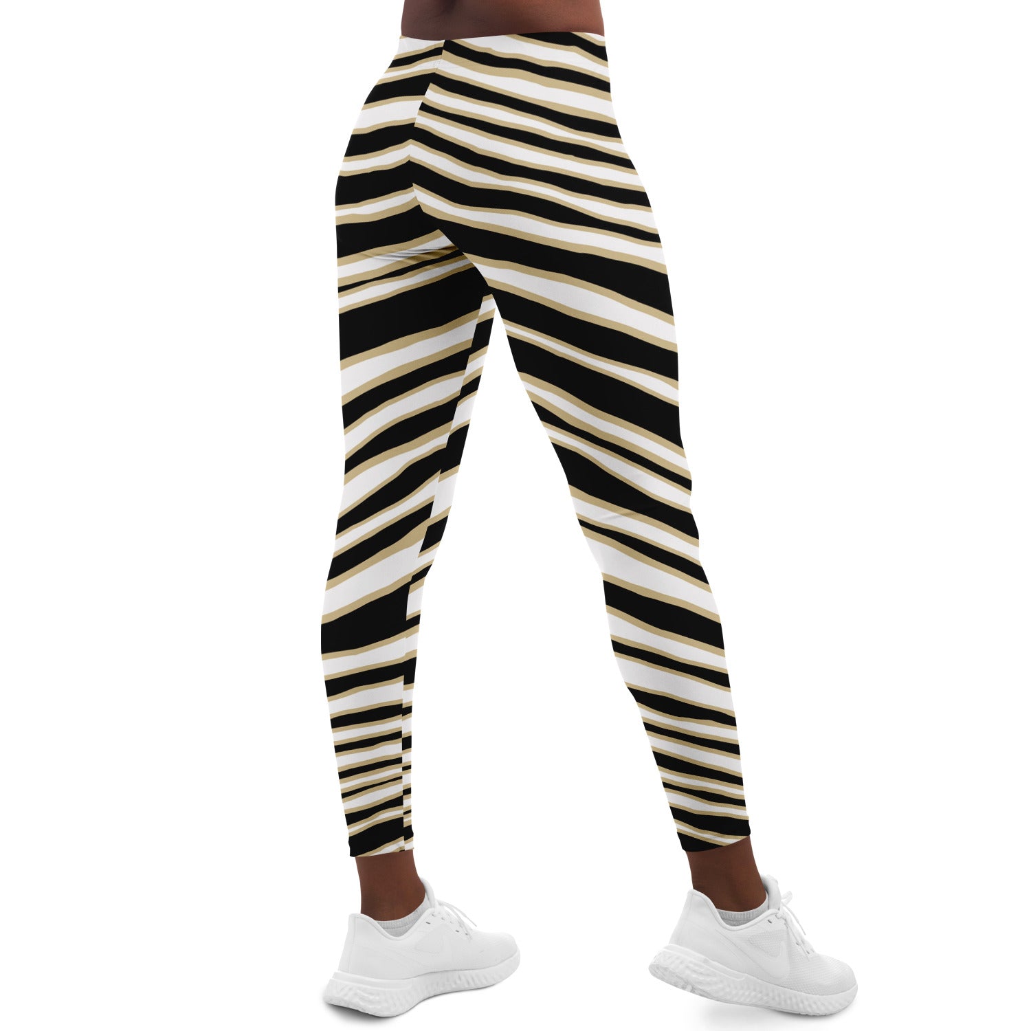 New Orleans Zebra Stripe Leggings