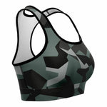 M90 Black Modern Warfare Camo Sports Bra