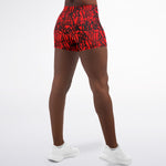 Red Graffiti Shorts