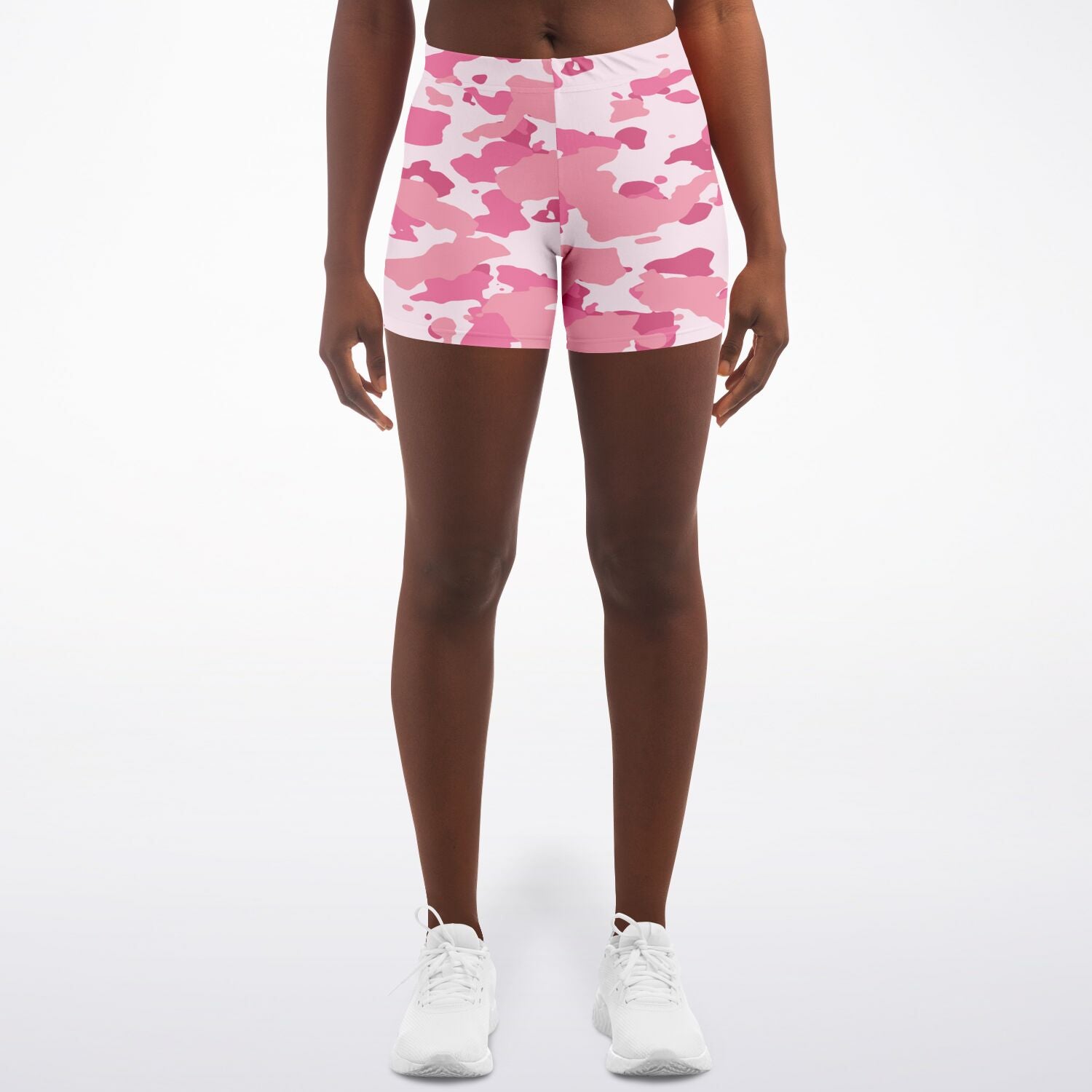 Pink Jungle Forest Camo Shorts
