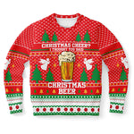 Funny Thought You Said Christmas Cheer Beer Ugly Christmas Party Sweater