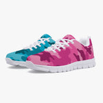 All Cyan Pink Camo Sneakers