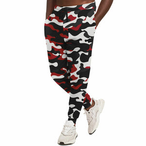 Urban Jungle Red Camo Joggers