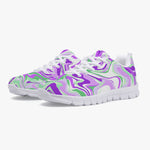 Purple Marble Sneakers