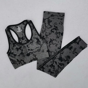 Duotone Tiger Stripe Camo Yoga Set