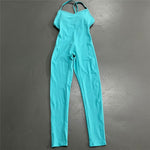 Sky Blue Jumpsuit Full