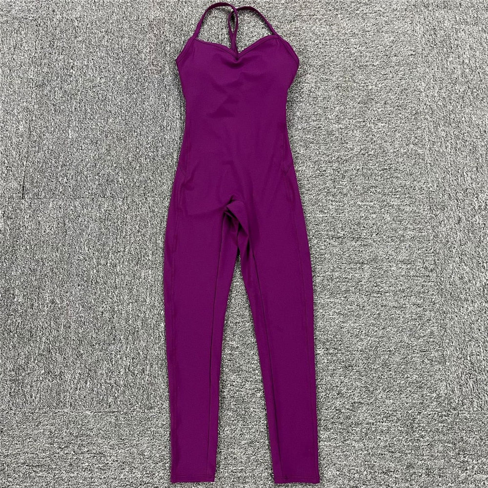 Purple Jumpsuit Full
