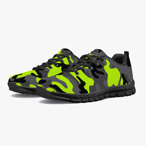 Melon Green Camo Sneakers