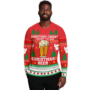 Thought You Said Beer Sweater