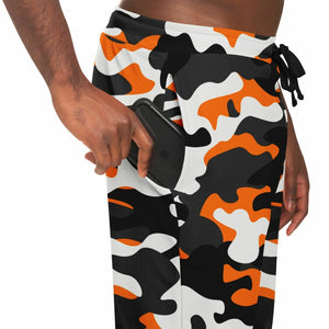 Urban Jungle Orange Camo Joggers