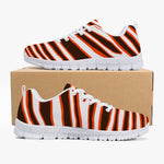 Unisex Cleveland Ohio Football Zebra Stripe Animal Pattern Athletic Running Shoes Sneakers