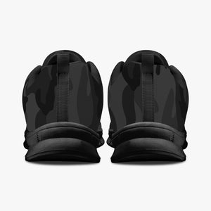 All Black Camo Sneakers