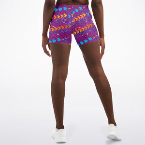 Purple Fast Forward Shorts