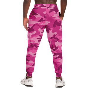 All Pink Camo Joggers