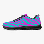 Pink Zebra Full Print Running Sneakers