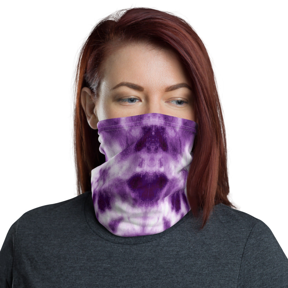 Purple Tie-Dye Headband