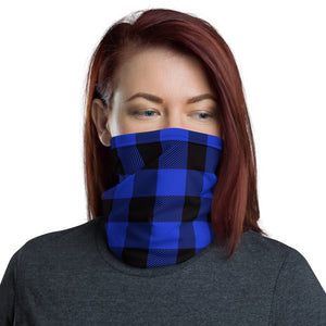 Blue Lumberjack Plaid Headband