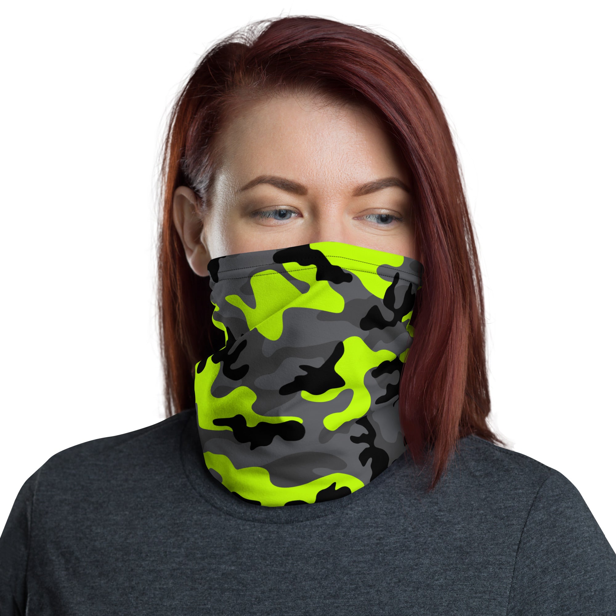 Melon Green Camo Headband