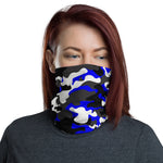 Urban Jungle Blue Camo Headband