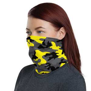 Black Yellow Camo Headband