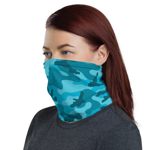 All Cyan Camo Headband