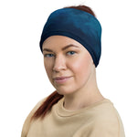 Dark Blue Night Sky Multifunctional Headband Neck Gaiter