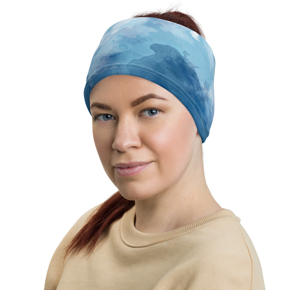 Blue Gradient Head In The Clouds Multifunctional Headband
