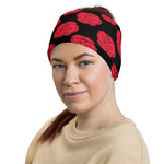 Red Roses Valentines Day Multifunctional Headband Neck Gaiter