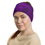 Purple Spider Web Spooky Halloween Multifunctional Headband