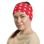 Red White Blue Fourth of July USA Multifunctional Headband