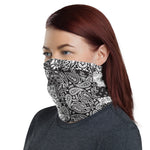 Black White Paisley Patchwork Headband