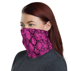Pink Snakeskin Headband