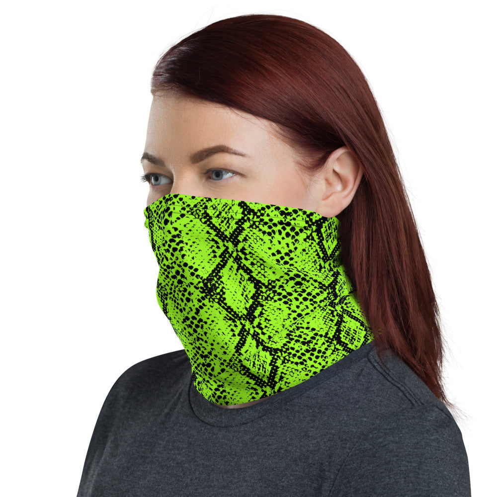 Green Snakeskin Headband