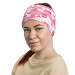 Pink Jungle Forest Camouflage Multifunctional Headband Neck Gaiter