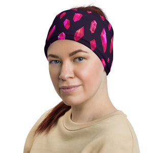 Black Pink Healing Chakras Energy Crystals Multifunctional Headband