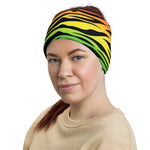 Wild Rainbow Bengal Tiger Stripes Pattern Multifunctional Headband