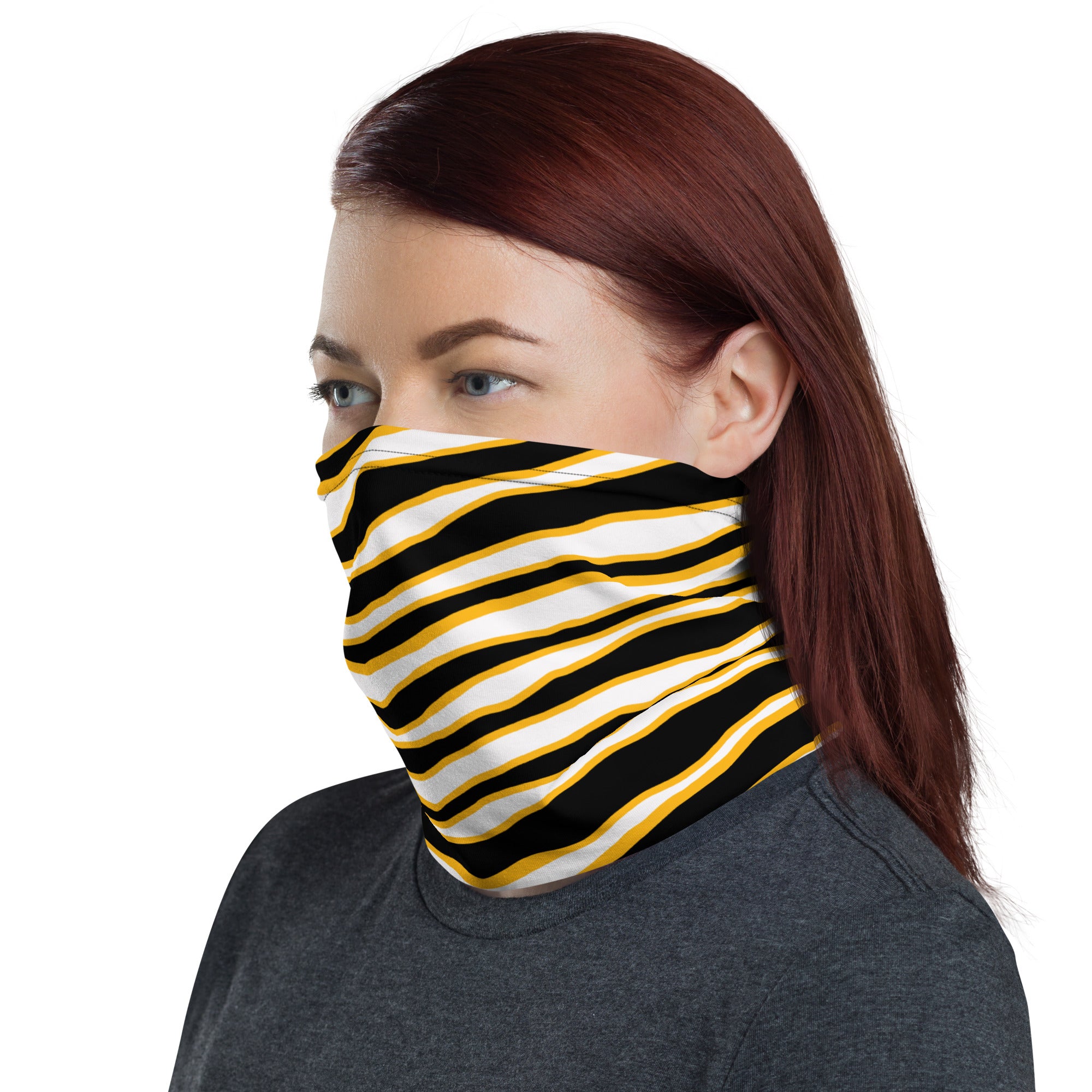 Pittsburgh Zebra Stripe Headband