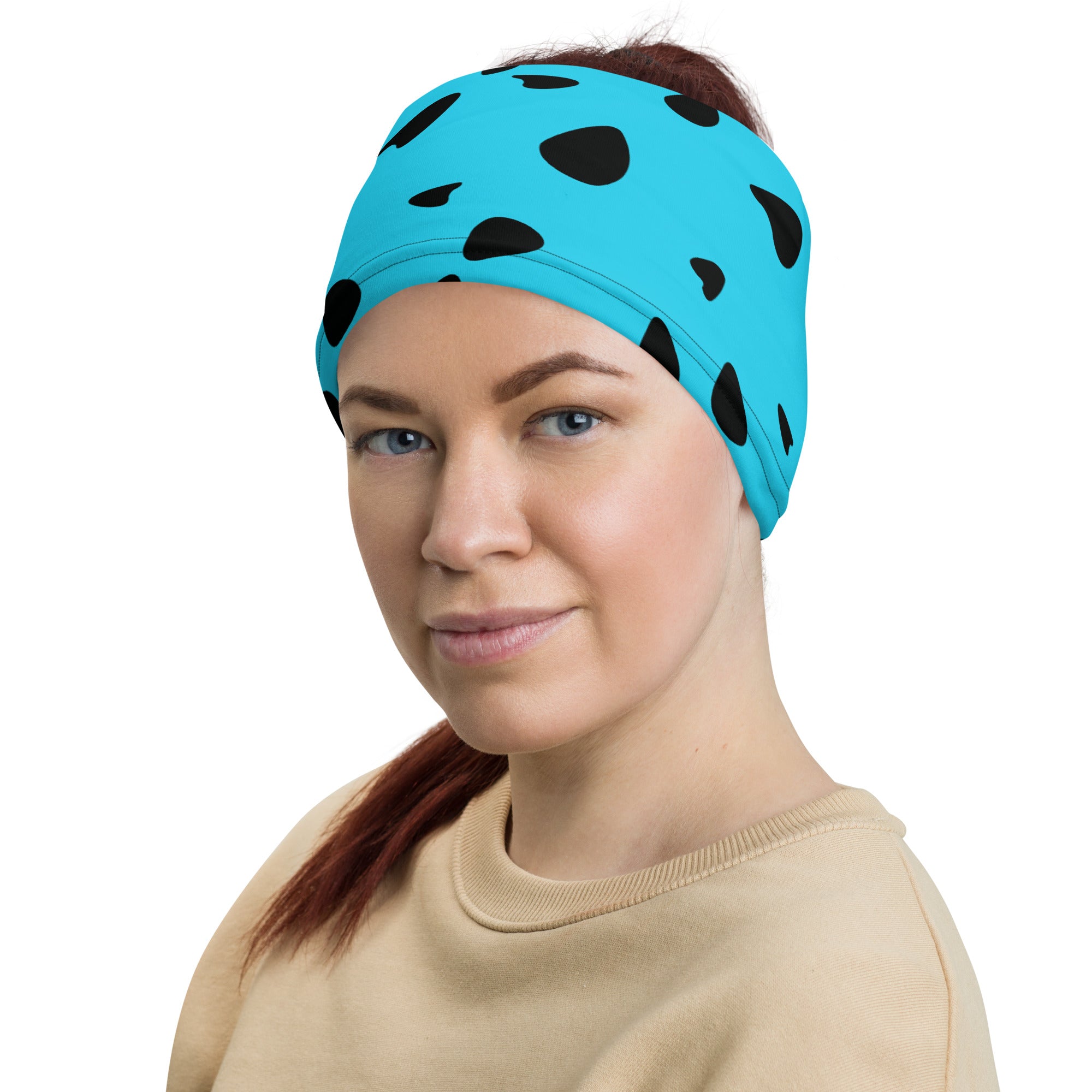 Blue Betty Primitive Cave Woman Multifunctional Headband Neck Gaiter