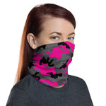 Black Pink Camo Headband
